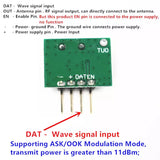 433 Mhz Superheterodyne RF Receiver and Transmitter Module ASK kits with antenna For Arduino uno Diy kit 433Mhz Remote controls