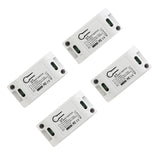 RODOT WiFi Wireless Smart Switch with 433Mhz RF Receiver for Smart Home Smart Life APP, Compatible with Alexa & Google Home Assistant, No Hub Required, Support DIY Module. (4-Pack)
