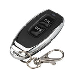 RODOT KT05 433Mhz 2 button Metal Remote Control Learning code EV1527 wireless on/off Printing logo transmitter
