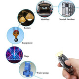 RODOT KT05 433Mhz 2 button Metal Remote Control Learning code EV1527 wireless on/off Printing logo transmitter