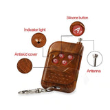 RODOT 433mhz RF Relay Receiver Module Wireless 4 CH Learning Button and 433 Mhz RF Remote Controls Switches Transmitter Diy