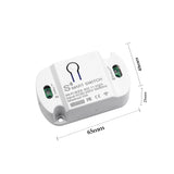 RODOT 10A KR2201WB WiFi Wireless Smart Switch for Smart Home Smart Life APP, Compatible with Alexa & Google Home Assistant, No Hub Required, Support DIY Module. (4-Pack)