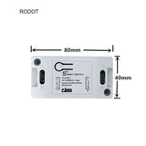 RODOT 433 Mhz Wireless RF WallPanel Transmitter&KR2201W-4 for WIFI Smart switch in smart life tuya app