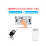 RODOT 433 Mhz Wireless RF Wall Panel Transmitter for WIFI Smart switch in smart life tuya app