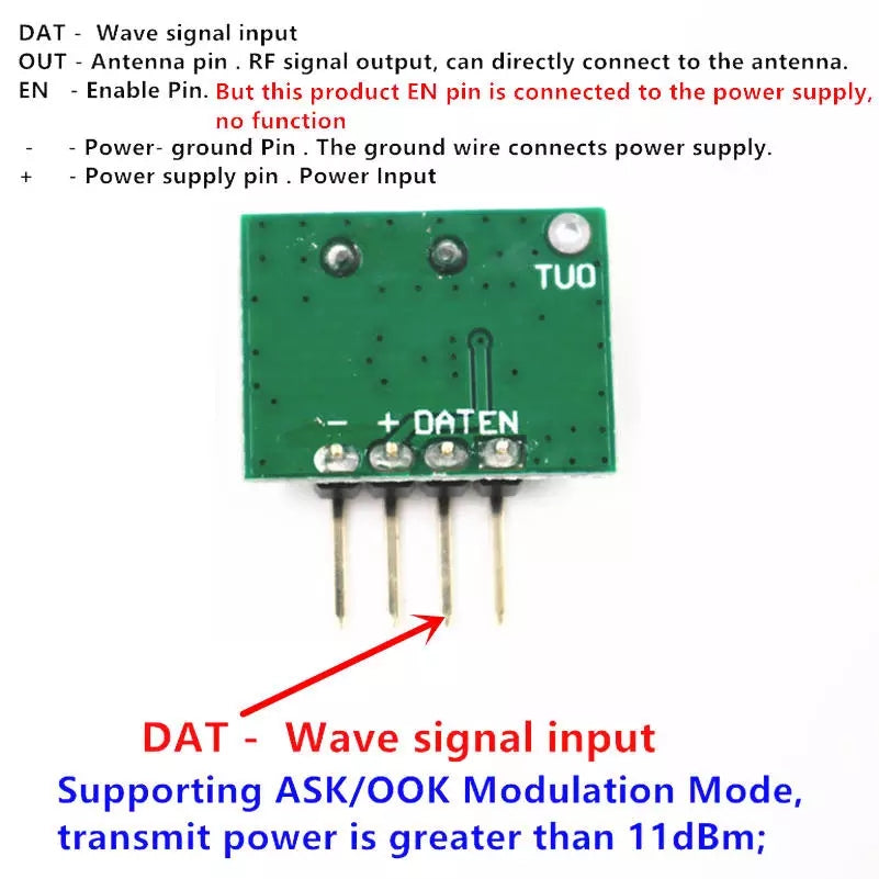 fivekim 1 Set 433 Mhz Superheterodyne Rf Ontvanger Zender Module Kit Met 2 Antennes Draadloze Ontvangen En Transmitting Module fivekim 1 Set 433 Mhz Superheterodyne Rf Ontvanger Zender Module Kit Met 2 Antennes Draadloze Ontvangen En Transmitting Module
