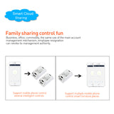 RODOT WiFi Wireless Smart Switch with 433Mhz RF Receiver for Smart Home Smart Life APP, Compatible with Alexa & Google Home Assistant, No Hub Required, Support DIY Module. (4-Pack)