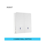 RODOT 433 Mhz Wireless RF WallPanel Transmitter&KR2201W-4 for WIFI Smart switch in smart life tuya app